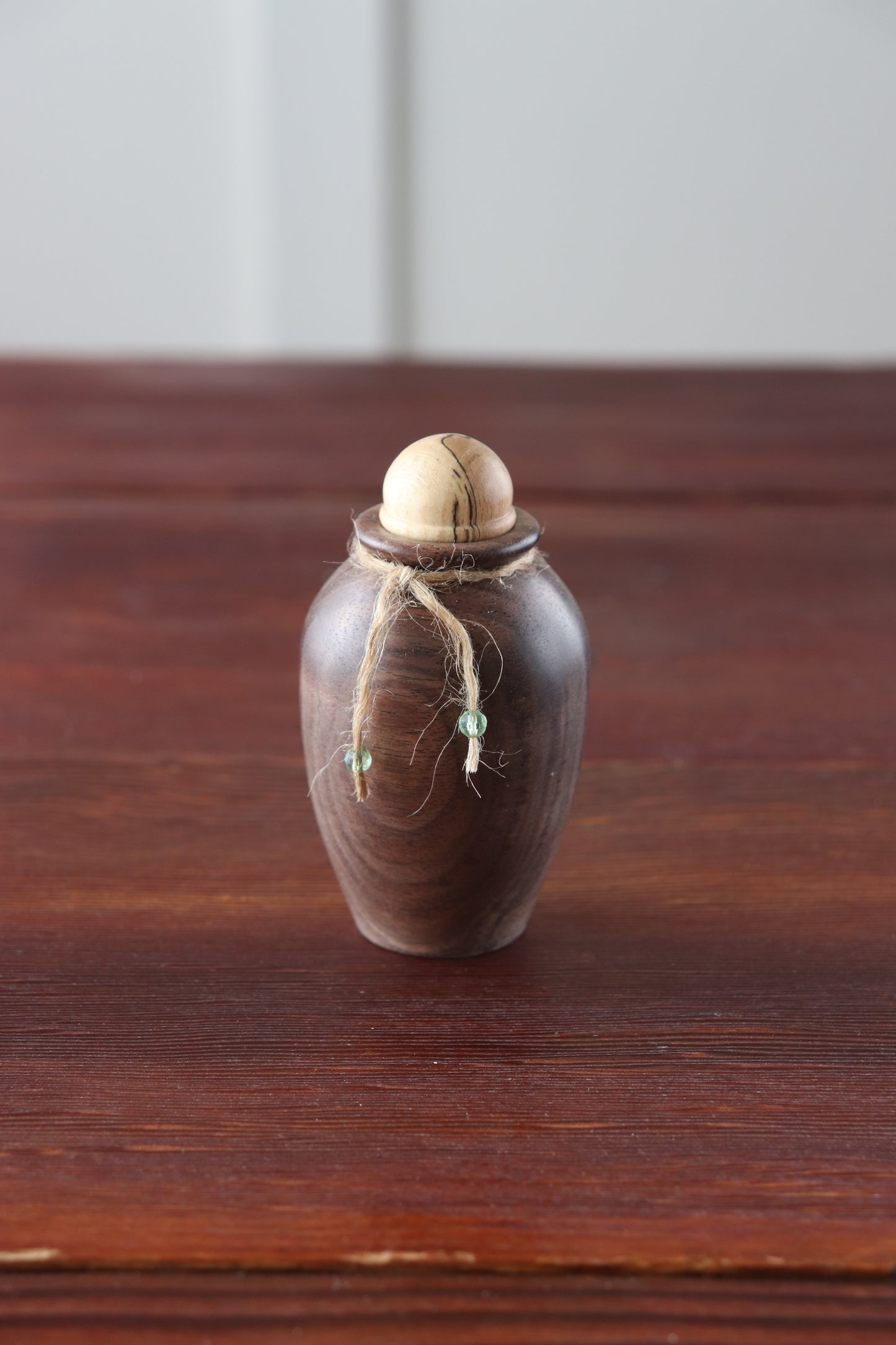 Small walnut vessel