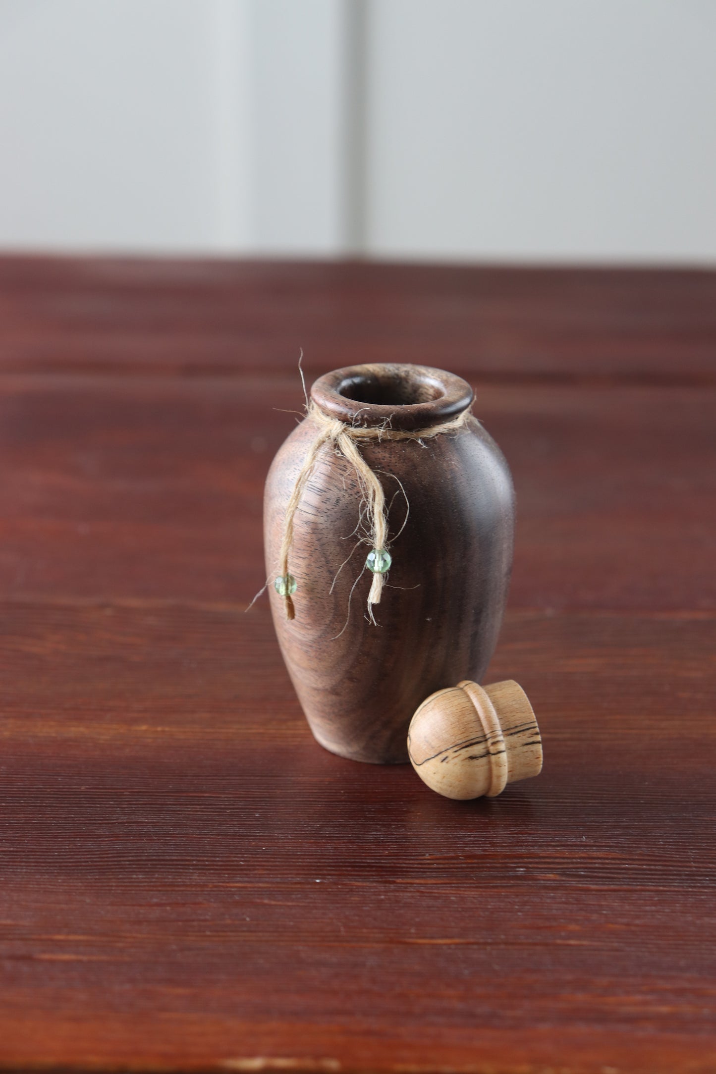 Small walnut vessel